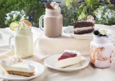 Malteadas de pay de limón, cheescake y chocolate!