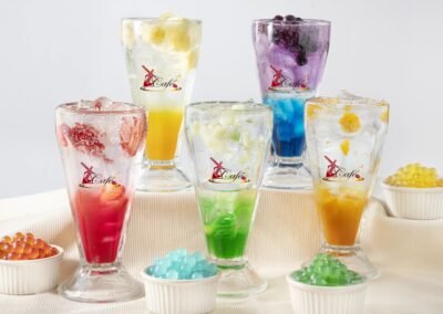 Sodas italianas con bubbas El Molino Rojo