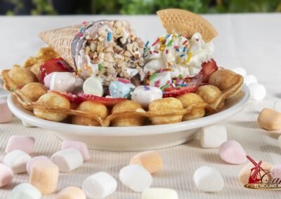 Waffle Unicornio El molino rojo