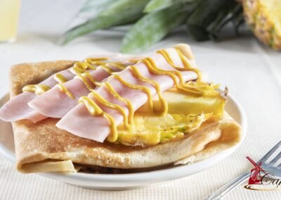 crepa hawaiana cafeteria el molino rojo